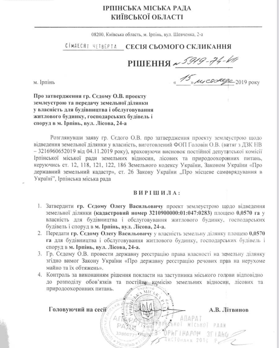 ЧАСТИНА 3: «ХТО І ЯК ЗЛИВ ПАРК «ЛІСОВИЙ» ТА ХТО З ЧИННИХ ДЕПУТАТІВ БРЕХАВ ГРОМАДІ ТА ПРОДОВЖУЄ БРЕХАТИ…»