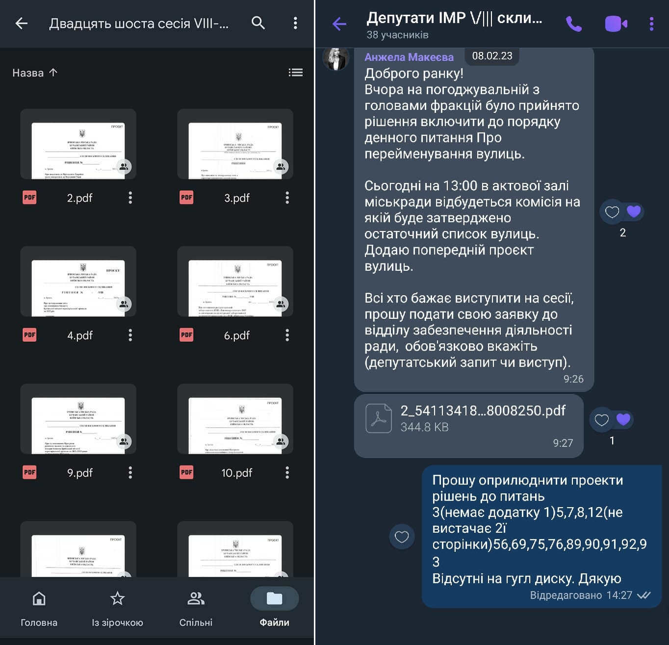 Як голосують депутати ІРпеня